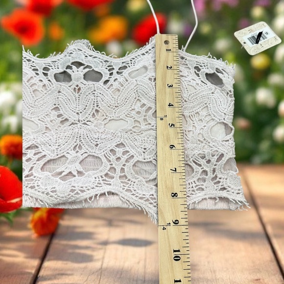 Free People Intimately Bralette. Size:Large 
Soft Pink - Picture 6 of 8